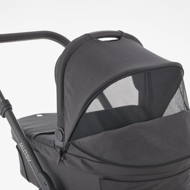 Mutsy NIO Shade PACKAGE Chassis with seat + Bassinet for newborn