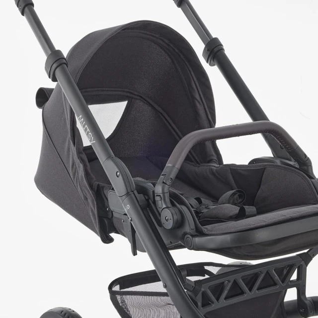 Mutsy NIO Shade PACKAGE Chassis with seat + Bassinet for newborn