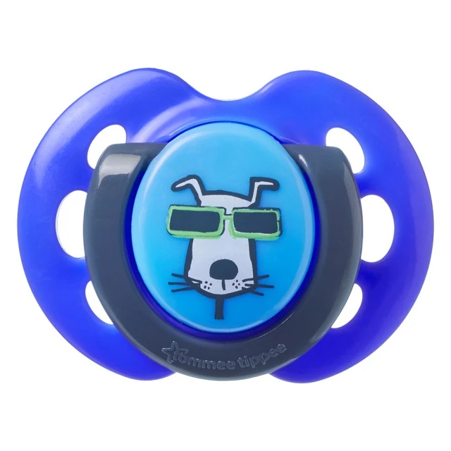 Tommee Tippee Orthodontic pacifiers FUN STYLE, 6-18m, 2 pcs./pack, Cats