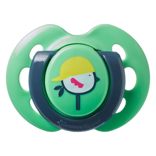Tommee Tippee Ортодонтични залъгалки FUN STYLE, 6-18м, 2 бр./оп., Пилета