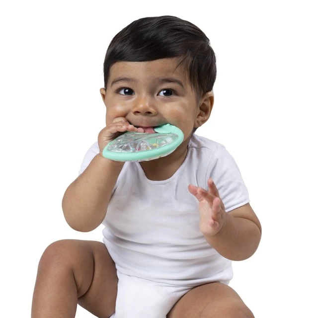 PLAYGRO Дрънкалка листо, 0м+