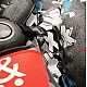 Phil & Teds Stroller Sport V5 for one or born children, graffiti
