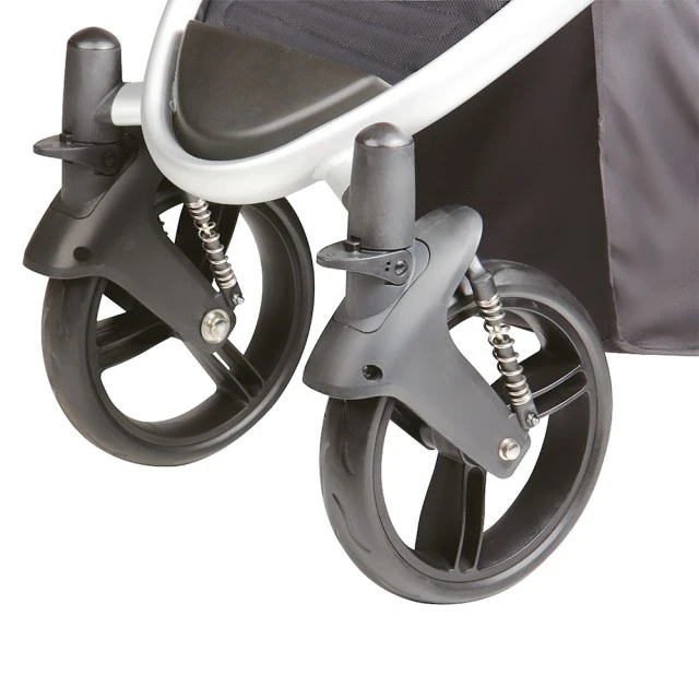 Phil & Teds Stroller Verve Black for single or tandem children, with black liner