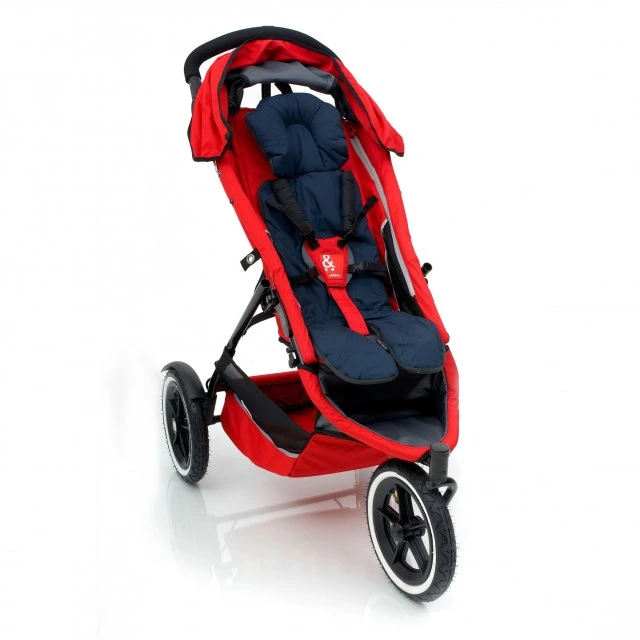 Phil & Teds Reversible Buggy Bunny Pushchair Mat, Dark Blue