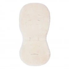 Phil & Teds Lambskin seat pad - light beige