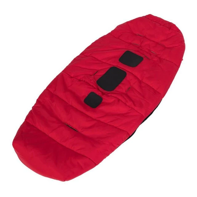 Sleeping bag Snuggle & Snooze red and black