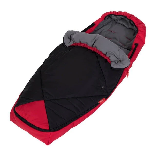 Sleeping bag Snuggle & Snooze red and black