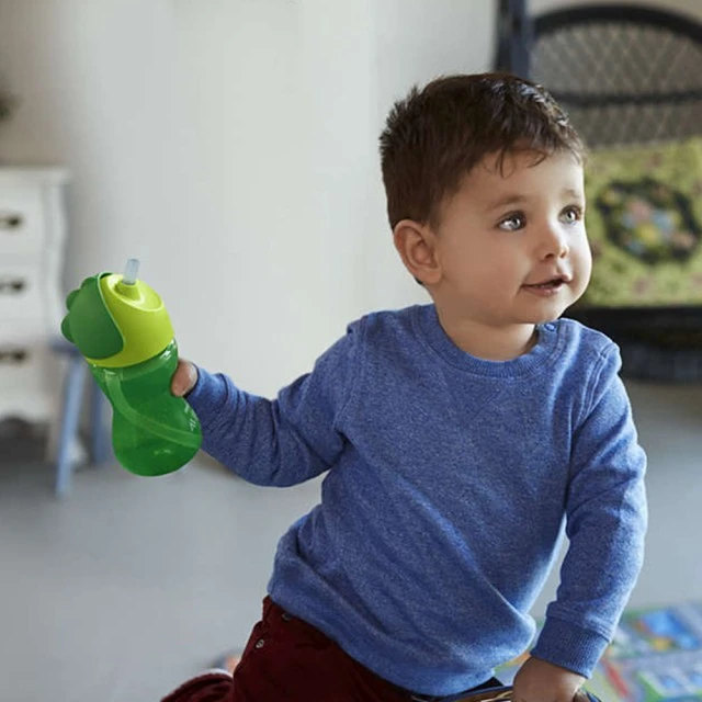 Philips AVENT Чаша със сламка 300 мл, 12м+, ЗЕЛЕНА