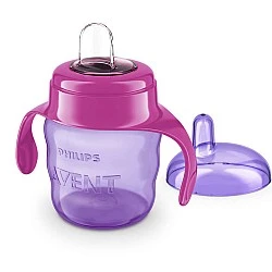Philips AVENT Easy transition cup with handles 6m+, 200 ml, PURPLE