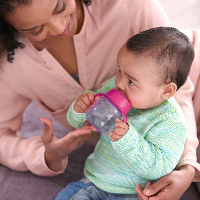 Philips AVENT Чаша за лесен преход с дръжки 6м+, 200 мл, ЛИЛАВА