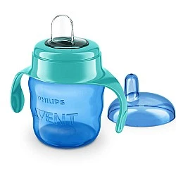 Philips AVENT Easy transition cup with handles 6m+, 200 ml, BLUE