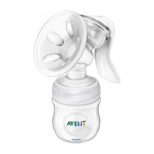 Manual breast milk pump Comfort + GIFT breast milk pads SCF330/20+254
