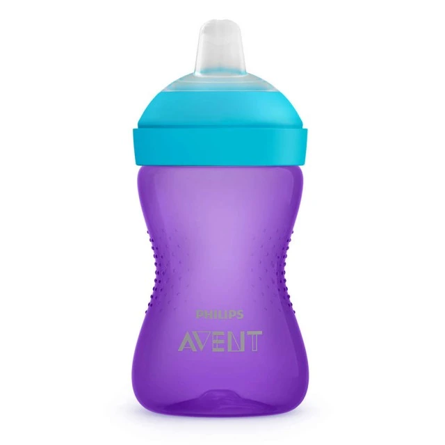 Philips AVENT Non-spill cup with soft spout, 300 ml, 9m+, purple