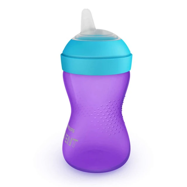Philips AVENT Non-spill cup with soft spout, 300 ml, 9m+, purple
