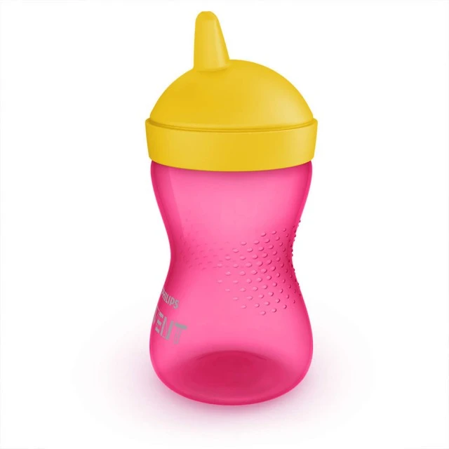 Philips AVENT Неразливаща се чаша с твърд накрайник 300 мл, 18м+, ЧЕРВЕНА