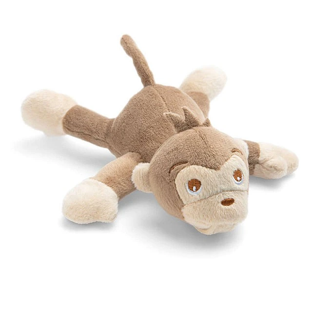 Ultra Soft pacifier 0-6m with plush toy Monkey