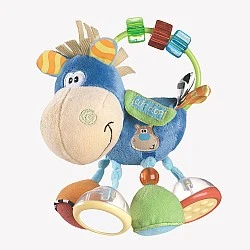 PLAYGRO Rattle the horse Hop Trop, 3m+, Blue