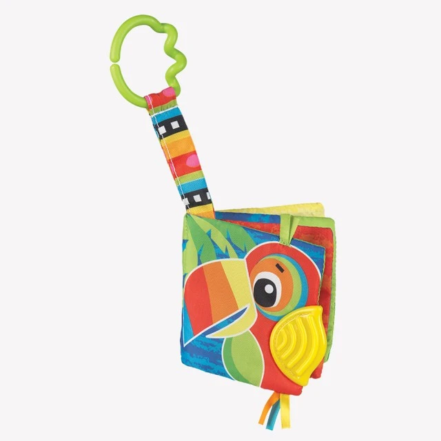 PLAYGRO Jungle chew book, 3m+