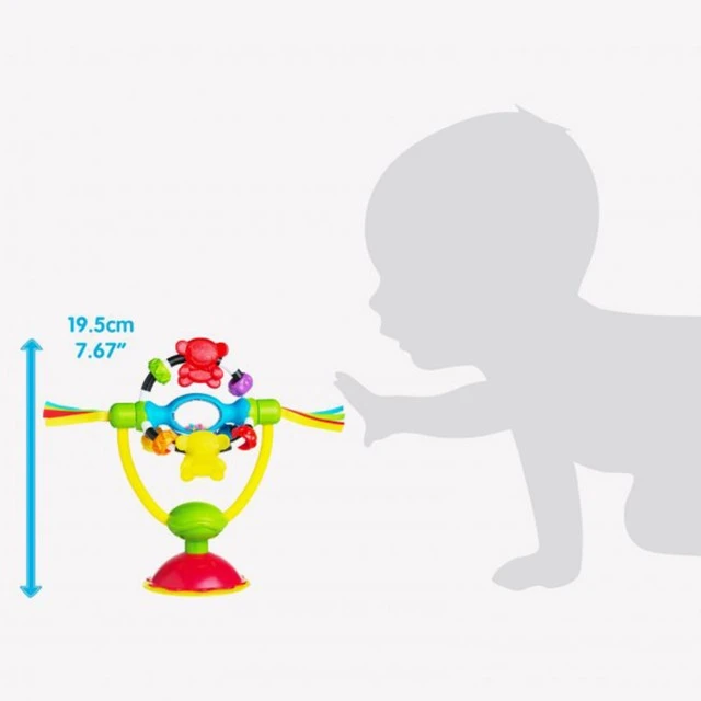 PLAYGRO Spinning toy for high chair, 6m+