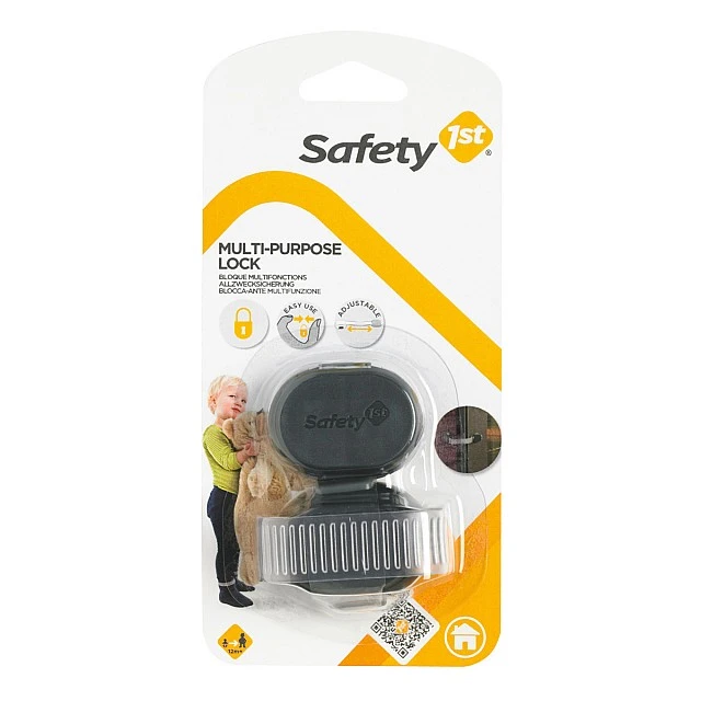 SAFETY 1ST Мултифункционално заключващо устройство, сив цвят