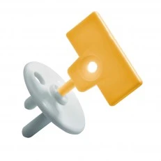 SAFETY 1st Contact fuses with removal key (12 + 4 pcs/pack)