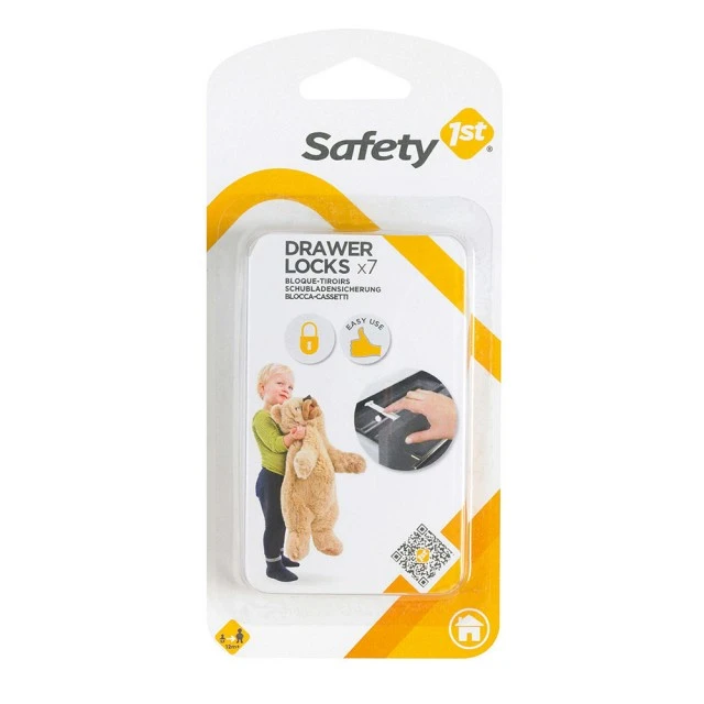 SAFETY 1st Устройство за заключване на чекмедже (7бр./оп.)