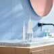 Комплект Орален душ Power Flosser 3000 и Звукочестотна четка за зъби DiamondClean 9000, HX3866/41, бели