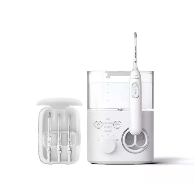Oral douche Power Flosser 7000 with docking station HX3911/40