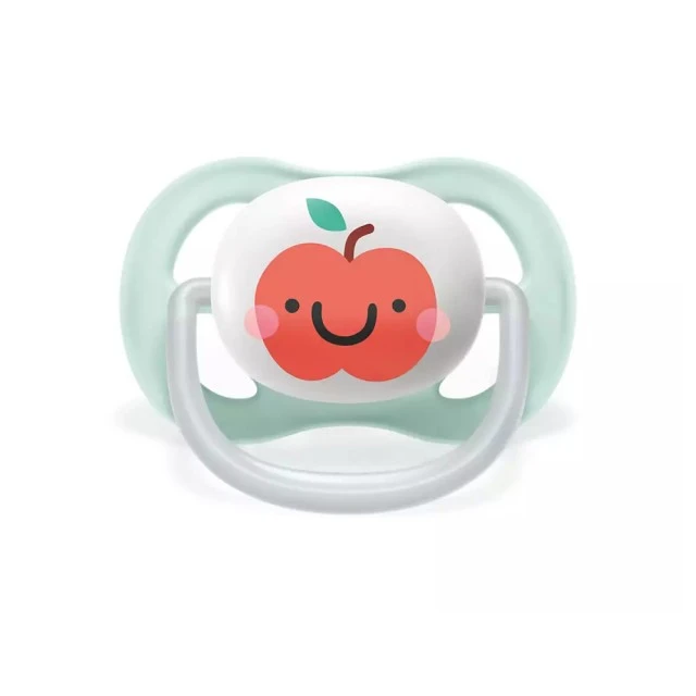 Pacifiers Ultra Air Happy 0-6m with Apple and Pear design