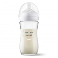 Glass bottle Natural Response 240 ml 1m+