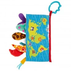 PLAYGRO Сензорна книжка Опашки, 3м+