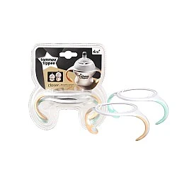 Tommee Tippee Handles for Bottles and Cups, 4m+, 2 pcs/pack, Green and Orange