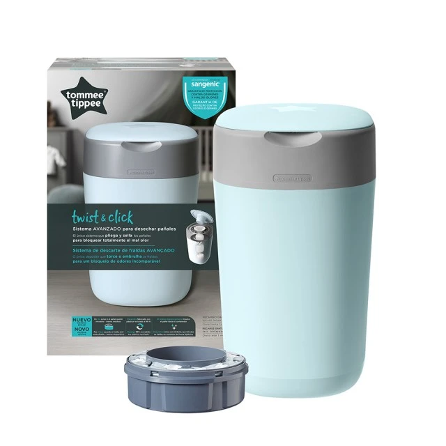 Tommee Tippee Хигиенен кош за памперси Twist&Click – СИН