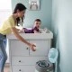 Tommee Tippee Хигиенен кош за памперси Twist&Click – СИН