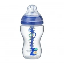 Tommee Tippee feeding bottle Advanced Anti-Colic 3m+, 340 ml, blue decorated
