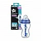 Tommee Tippee feeding bottle Advanced Anti-Colic 3m+, 340 ml, blue decorated