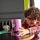 Tommee Tippee Супер чаша 300мл, 12м+ (не се преобръща, лесно се вдига), Лилава