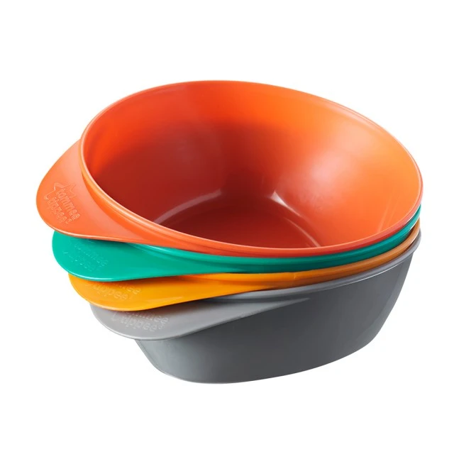 Tommee Tippee feeding bowls 6m+, 4 pcs