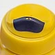 SuperStar Spill-proof cup with hard tip 390ml 12m+, BACSHIELD, yellow
