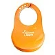 Soft bib COMFI BIB 6m+, orange