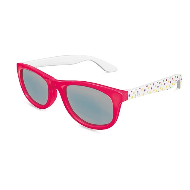 Visiomed Sunglasses 4-8 years - Miami Kids - pink + colored dots