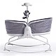3-in-1 Rocker Napper Musical Lounger with 3 Adjustable Positions: Nap Basket, Swing, Multi-Functional Chair, Detachable Musical Toy with Lights and Sounds