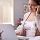 Двойна електрическа помпа Philips AVENT Natural Motion Advanced SCF395/31 с 2 бр. полипропиленови шишета 125 мл с биберон Natural Response 0м+, 5 бр. торбички за кърма и 4 бр. подплънки