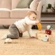 Tiny Love's Garden of Adventures Eco Series My First Garden Set, with 3 Cotton Fruit Toys and a Wooden Box, 18m+