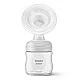 Single electric pump Natural Motion Premium Philips AVENT SCF396/31 with 1 pc. polypropylene bottle 125 ml with teat Natural Response 0m+, Travel kit, 5 pcs. breast milk bags and 4 pcs. padding