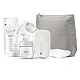 Single electric pump Natural Motion Premium Philips AVENT SCF396/31 with 1 pc. polypropylene bottle 125 ml with teat Natural Response 0m+, Travel kit, 5 pcs. breast milk bags and 4 pcs. padding