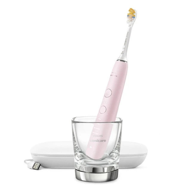 Sonic electric brush Philips Sonicare DiamondClean 9000 HX9911/21, with all-in-one head A3 Premium, 4 modes, 3 intensities, case with USB charging, Bluetooth