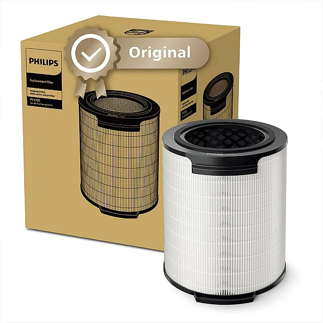 3-in-1 Filter with 3 layers: pre-filter, HEPA NanoProtect and activated carbon, for Philips Series 1000 purifiers, up to 1 year of use
