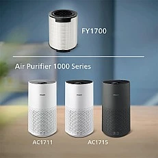 3-in-1 Filter with 3 layers: pre-filter, HEPA NanoProtect and activated carbon, for Philips Series 1000 purifiers, up to 1 year of use