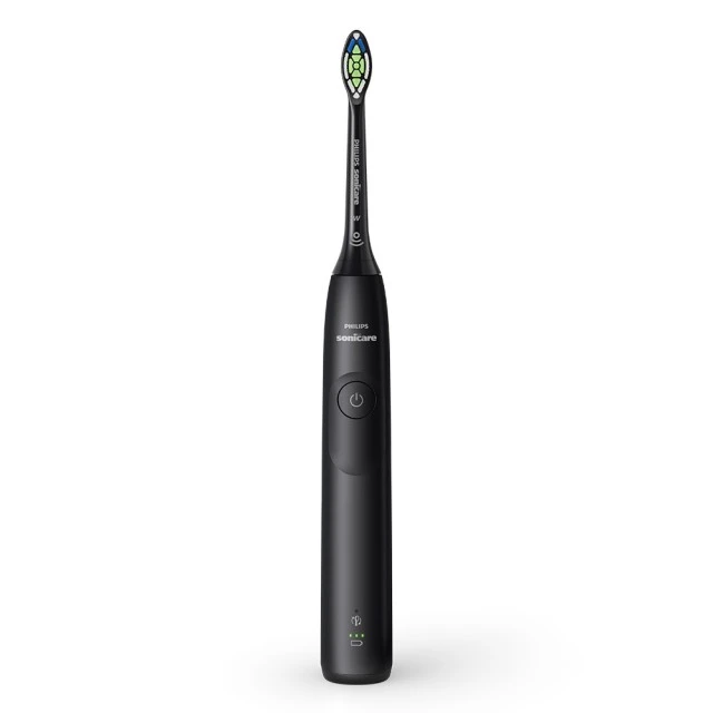 Акумулаторна четка за зъби Philips Sonicare HX7101/01 серия 5300 със звукова технология Next-Generation, 1 режим на четкане, 2 интензитета, сензор за натиск, глава W2 Optimal White